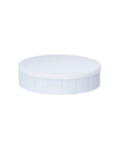 Boîte de 10 aimants diamètre 32mm - Blanc