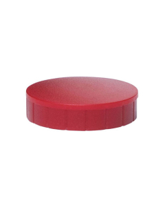 Boîte de 10 aimants diamètre 32mm - Rouge