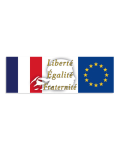 Bandeau Liberté Egalité Fraternité 120 x 40 cm