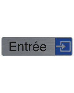 Plaque adhésive " Entrée "