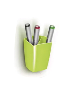 Pot à marqueurs magnétique vert