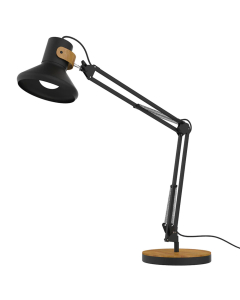 Lampe de bureau LED avec bras ajustable- LED Baya Bamboo