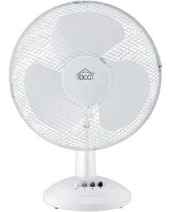 Ventilateur de table 40 cm blanc