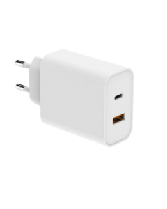 Adaptateur secteur Philips - 2 ports USB-C et 1 USB-A - 65W
