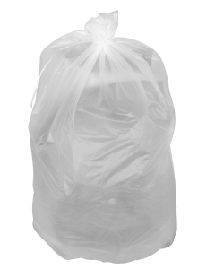 200 Sacs poubelles transparents 110L haute densité