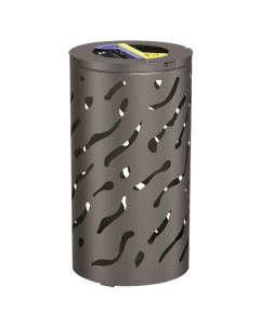 Poubelle tri sélectif 2 compartiments de 60L - Venise