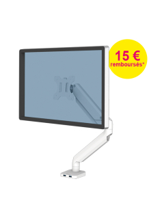 BRAS SIMPLE ECRAN PLATINUM BLANC