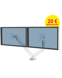 BRAS DOUBLE ECRAN PLATINUM BLANC