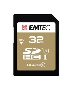 Carte mémoire Emtec SDHC 32GB Class10 Gold +