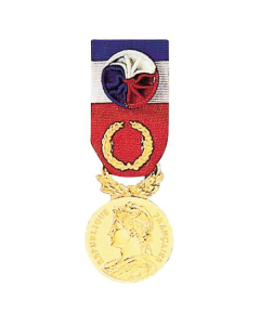 Médaille d'Honneur du Travail 40 ans gravée