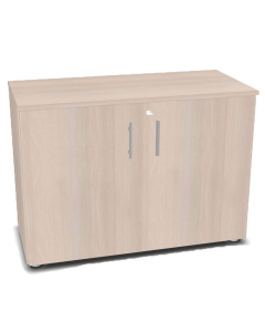 Armoire basse bois 72 x 100 cm - Acacia