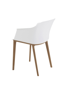 Fauteuil accueil Dubaï - Polypro blanc