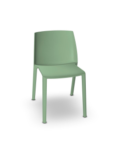Chaise Soléo sans accoudoirs - Polypro pistache