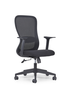 Fauteuil de bureau Lima - Noir