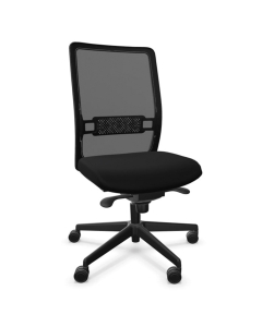 Siège Volt Synchrone avec dossier résille - Assise tissu noir