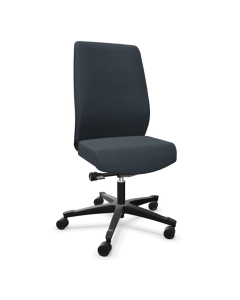 Siège Munik Synchrone avec dossier et assise tissu gris