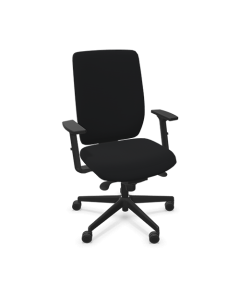 Siège Volt Synchrone avec dossier et assise tissu noir