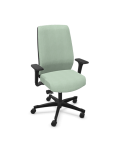 Siège Munik Synchrone avec dossier et assise tissu gris