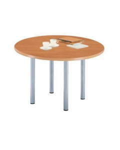 Table individuelle ronde 4 pieds - 120cm Hêtre de Honfleur