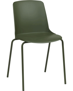 Lot de 4 chaises visiteurs Ibiza - Vert