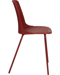Chaise Ibiza multi-usage rouge