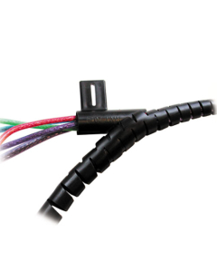 Passe-câbles Zip 2m - noir