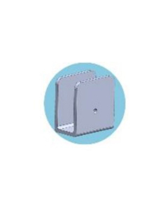 Lot de 2 pinces blanches