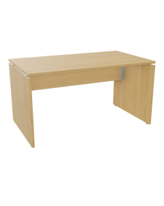Bureau Forstyl L140 - Pieds panneau - Chêne naturel
