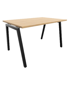 Bureau Cinétic L120 - Pieds A - Busan / Noir