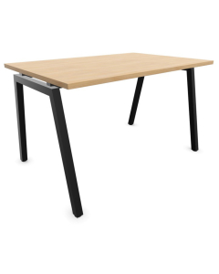 Bureau Cinétic L140 - Pieds A - Busan / Noir