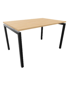 Bureau Cinétic L120 - Pieds Arche - Busan / Noir