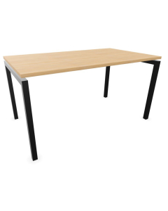 Bureau Cinétic L140 - Pieds Arche - Busan / Noir