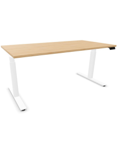 Bureau 160x80 Flex'up - Busan / Blanc