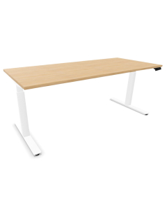 Bureau 180x80 Flex'up - Busan / Blanc