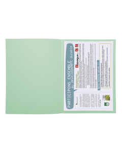 Paquet 100 chemises SUPER 160 - 24x32cm - Vert clair