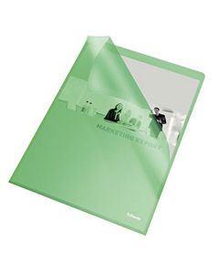 Boîte de 100 pochettes coins polypropylène 11/100 vert
