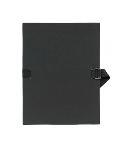 Chemise dos extensible papier - 24x32cm - Noir