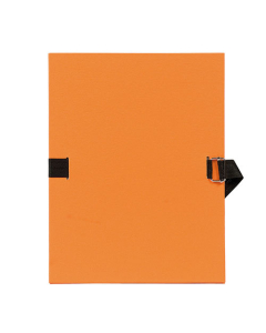 Chemise dos extensible papier - 24x32cm - Orange