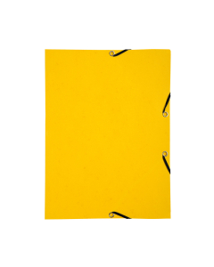 Chemise en carton à élastique sans rabat - A4 - Jaune