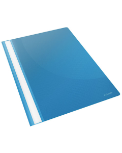 Chemise de présentation à lamelle en polypropylène standard bleu