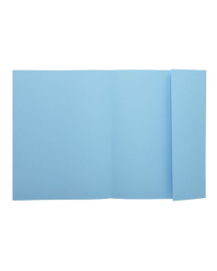 Paquet 100 chemises 1 rabat SUPER 160 - 24x32cm - Bleu clair