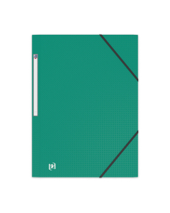 Chemise 3 rabats Oxford Memphis - Polypropylène - A4 - Vert foncé