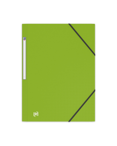 Chemise 3 rabats Oxford Memphis - Polypropylène - A4 - Vert clair