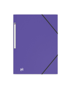 Chemise 3 rabats Oxford Memphis - Polypropylène - A4 - Vert violet