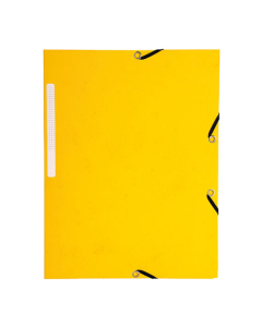 Chemise carte forte 3 rabats + élastique Eco jaune