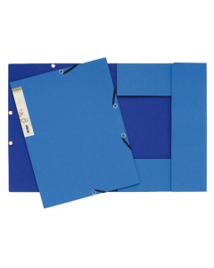 Chemise 3 rabats à élastique carte recyclée 380g/m2 Forever - A4 - Bleu clair