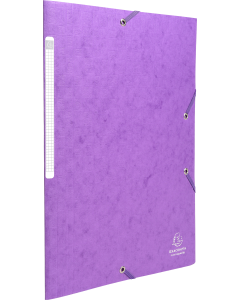 Chemise 3 rabats à élastiques - Maxi Capacity – Violet – Scotten®