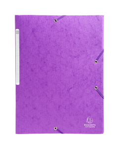 Chemise 3 rabats à élastiques - Maxi Capacity – Violet – Scotten®