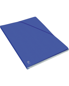 Chemise à élastique EUROFOLIO+ ALPINA A4 Bleu