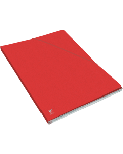 Chemise à élastique EUROFOLIO+ ALPINA A4 Rouge